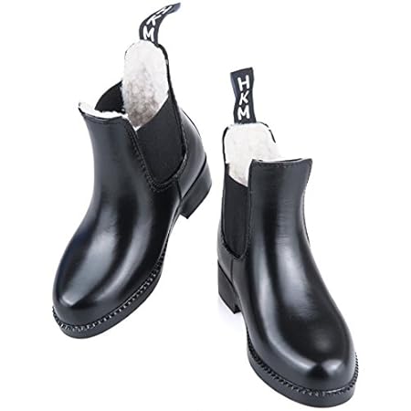 HKM by Reiterladen24 - Winter Kinder Jodhpurgummistiefel Teddyfutter