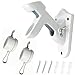 MEIREN Combo Pack-2 Position Heavy-Duty Aluminum Flag Pole Holder Bracket with 2Pcs Flag Rotating Mounting Rings Fit for 1