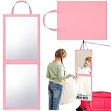 GlikCeil Travel Hanging Mirror 33.5 x 13.4 Inch
