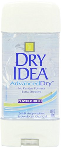 Dry Idea Gel Pwd Frsh Size 3z Dry Idea Powder Fresh Clear Gel Anti-Perspirant Deodorant 3oz