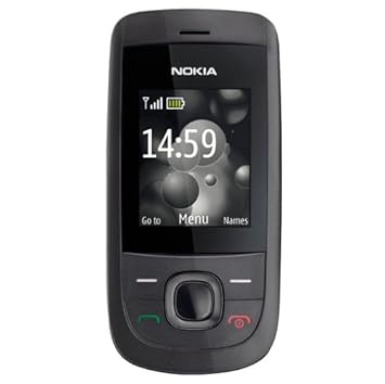 Nokia 2220 slide Handy (MP3, GPRS, Ovi Mail. Flugmodus) graphit