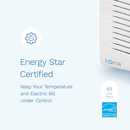 hOmeLabs Window Air Conditioner 10000 BTU Energy Star Certified