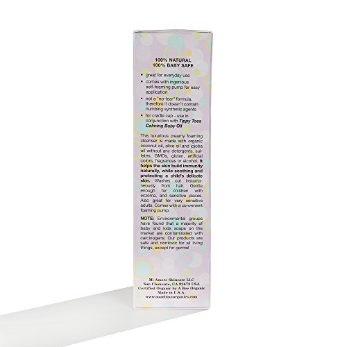 Mambino Organics Baby Kids Wash and Shampoo, Soothe Me, 5.5 Fluid Ounce