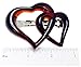 Parcelona French Twin Heart Tortoise Shell 3