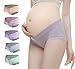 Metalife 5Pcs Womens Under the Bump Maternity Underwear Pregnancy Briefs XL