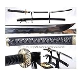 HANBO Clay Tempered Folded Steel Katana Sword Full