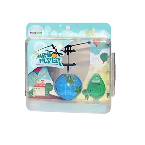 MukikiM Mini Flyer - The World! Watch it hover, float and fly like magic. Have the whole world in your hands! BRAND NEW STYLE 2016 (Newest version featuring USB charging!) - Image 3