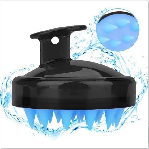 Scalp Massage Shampoo Brush Soft Silicone Shampoo Brush Care for Your Hair Scalp and Nails DACLE