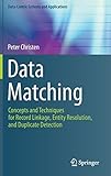 Data Matching: Concepts and Techniques for Record Linkage, Entity Resolution, and Duplicate Detection (Data-Centric Systems and Applications) cover