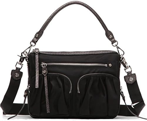 MZ Wallace Bailey Black Bedford Chain handbag Black
