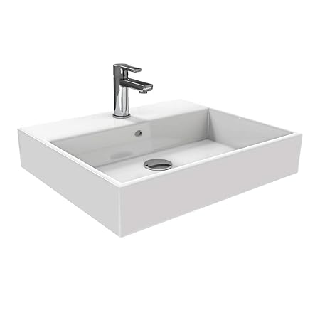 Aqua Bagno SOLO Design Keramik Waschtisch 70x50cm