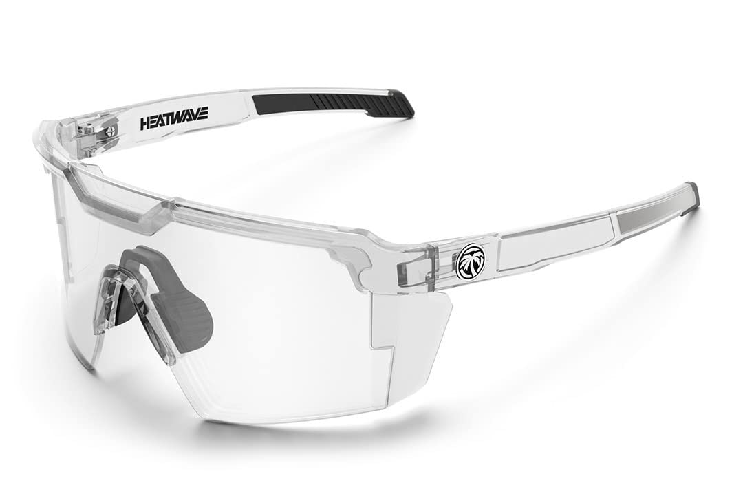 Photo 1 of Heat Wave Visual Future Tech Clear Z87+ Sunglasses in Clear