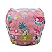 Babygoal Baby Girl Swim Diaper, Reusable Adjustable Washable Swim Underwear Fits 0-8M Baby Gifts and Swimming Lessons One Pack Small