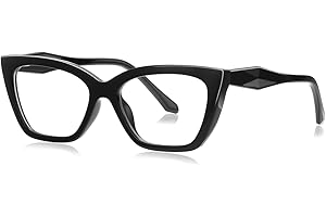 weiyuchen Cat Eye Glasses For Women Tr90 Transparent Square Retro Eyeglasses Frame Female Eyewear