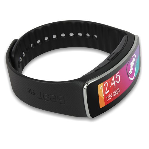 Skinomi Full Body Skin Protector Compatible with Samsung Gear Fit (Screen Protector + Back Cover) TechSkin Full Coverage Clear HD Film
