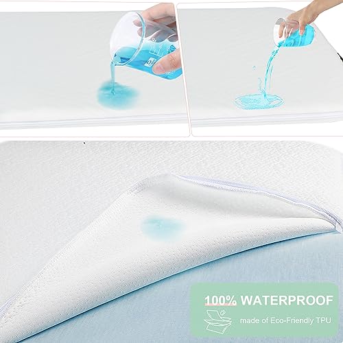 ANGELBLISS Mattress Topper, Gel Memory Foam Mattress with