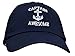 Captain Awesome 2-Piece Hat Cap and Coolie Gift Set Bundle Navy