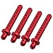 HobbyPark Aluminum Body Mounts Post with Clips Pins for AXIAL SCX10 1/10 RC Rock Crawler Option Parts