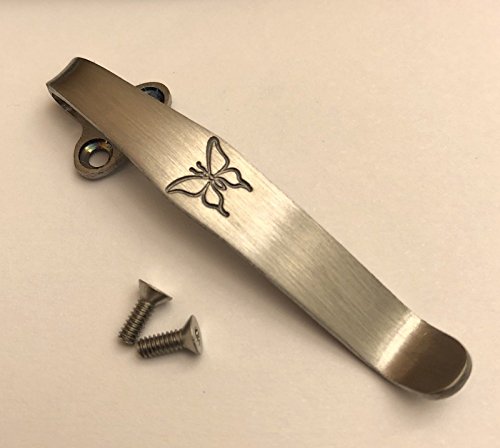 Matte Black Titanium Deep Pocket Clip for Benchmade Osborne 940 940-1 940-2 943 Knife