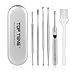 Ear Pick 6PCS Ear Wax Removal Tool Ear Wax Cleaner with Metal Storage Case, a Cleaning Brush Included