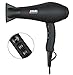 Jinri Salon Grade Professional Hair Dryer 1875W AC Motor Negative Ionic Ceramic Far Infrared Blow Dryer With 2 Speed and 3 Heat Settings Cold Shot Button, Diffuser and Straightening Comb Pik(Black)
