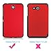 JETech Slim-Fit Smart Case for Samsung Galaxy Tab 3 7-Inch, Red