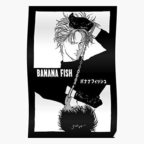 Amazon Com Zhongyanyan Aslan Jade Manga Banana White Ash Black Eiji Okumura Lynx Anime Fish Impressive Posters For Room Decoration Printed With The Latest Modern Technology On Semi Glossy Paper Background Posters Prints