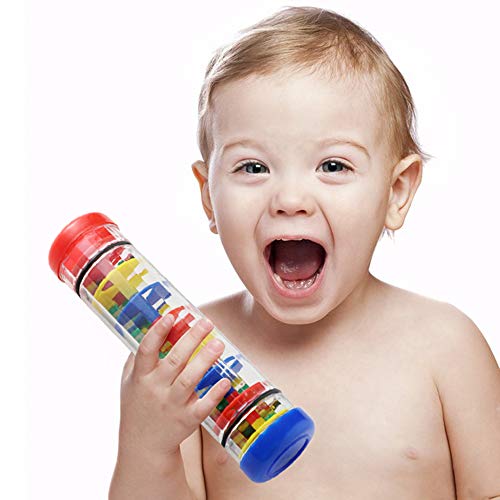 Rainmaker 8 inch Mini Rainstick for babies Rattle Tube Rain Stick