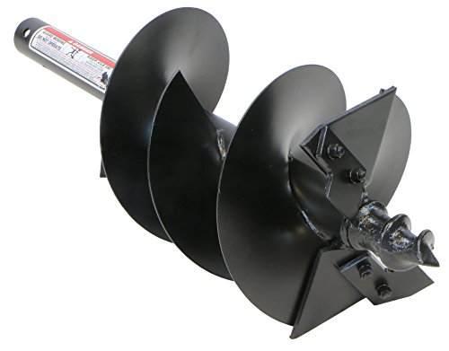 RanchEx 101019 12" Compact Auger, Medium, Black