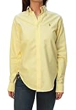 Ralph Lauren Womens Oxford Classic Fit Button Down Dress Shirt