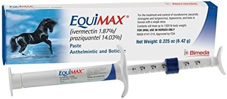 Equimax Horse Wormer Tapes and All Major Parasites