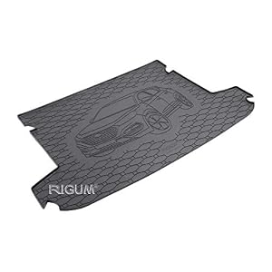 RIGUM Passgenaue Kofferraumwanne geeignet für Hyundai Tucson ab 2015 + Autoschoner MONTEUR
