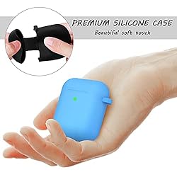 Airpods Case Cover, LELONG Soft Silicone Protective