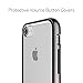 iPhone 7 Case, CaseCrown Clarity Metallic PC & TPU Case (Space Gray) - Scratch Resistant