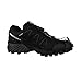 Salomon Men's Hiking Shoes, Black Black Black Metallic 000, 10.5 AU