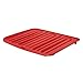 Rubbermaid Antimicrobial Drain Board, Red, Large (FG1182MARED)