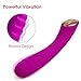 SVAKOM Becky Sex Toy G-Spot Vibrator with Ridged Motor Tip for Women， 5-Speed Massagers Rechargeable for Couples,Purple/Plum Red …