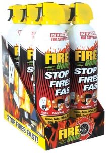 Fire Gone (FG6-067-106) Pre Loaded Countertop Display - 6 Can