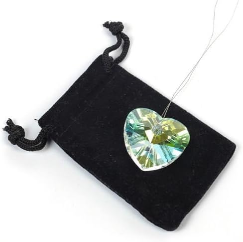 Crystal Heart with Free Pouch