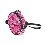 Womens Crossbody Bags Pink Azalea Flowers Girls
