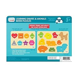 Chuckle & Roar Shapes & Animals Learning Puzzles