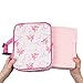 Bentology Lunch Bag for Girls- Kids Insulated Durable Lunchbox Tote Fits Bento Boxes, Containers, Jars & Water Bottles- Reusable School Lunch Sleeve w Clip on Handle- Keep Food Hotter or Colder Longer