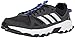 adidas Men's Rockadia m Trail Running Shoe, Carbon/White/hi-res Blue, 9.5 M US
