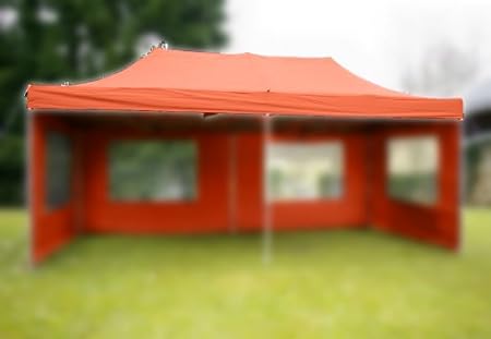 Nexos Pavillondach Ersatzdach für Profi Falt-Pavillon 3x6m - Dachplane 270g/m² PVC-Coating versiegelte Nähte wasserdicht – Fa
