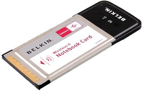 Belkin Wireless G 802 11g Notebook Pcmcia Card F5d7010