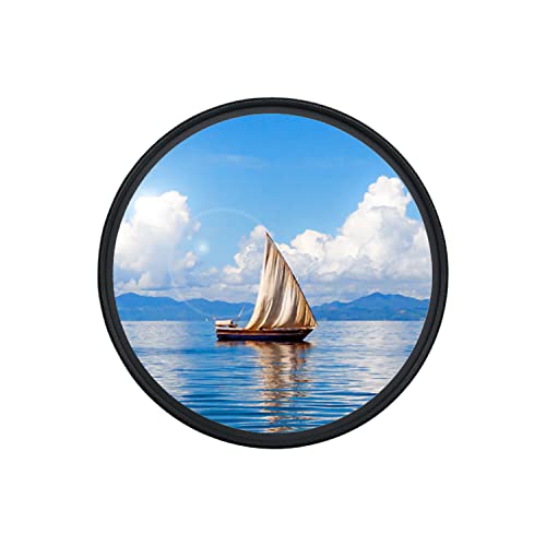 PROfezzion Filtre de Protection d'Objectif de Caméra UV Multicouche 52 mm Compatible avec pour Nikon D5500 D5300 D3300 avec Objectif de kit AF-S 18-55 mm pour Fujifilm Tout Objectif de 52 mm