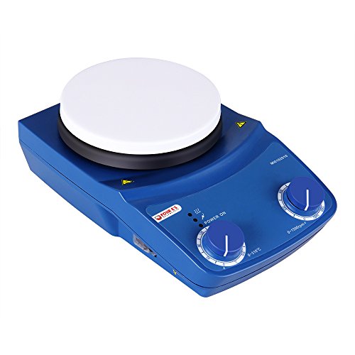 Four E's Scientific 5 inch 50-1500rpm Lab Magnetic Hotplate Stirrer