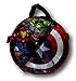 Marvel Avengers Backpack with Detachable Captain America Shield Shaped Insulated Lunch Bag