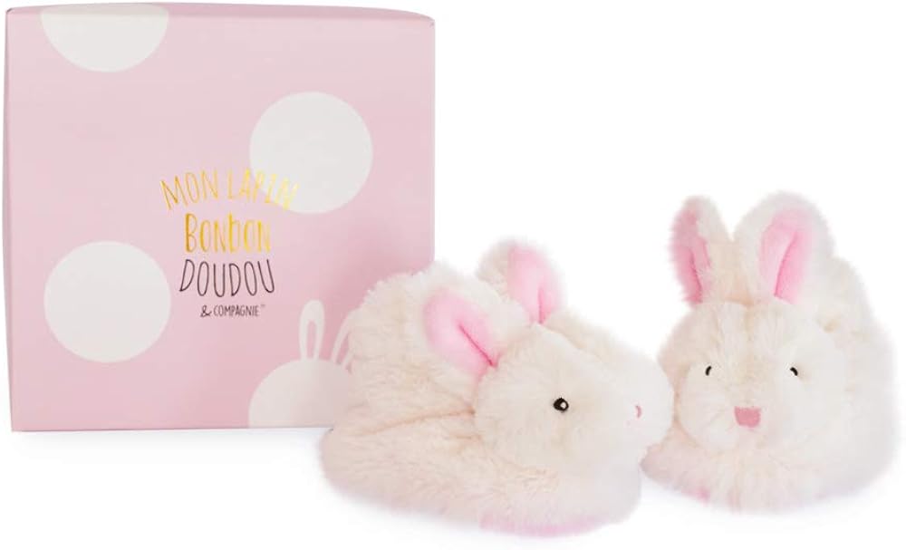 doudou et compagnie lamb slippers