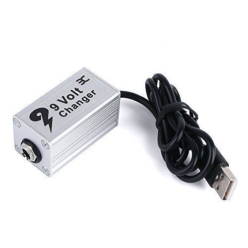 EX Portable Mini Size Effects Pedals USB Power Supply, Power Bank 9 Volt Changer (EVC-1)